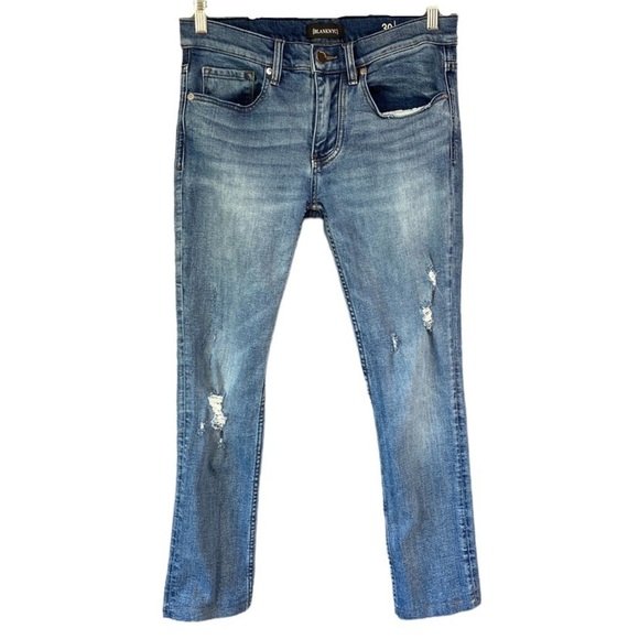 [Read] BlankNYC Horatio Distressed Skinny Fit Jeans Sz 30 - Picture 1 of 13